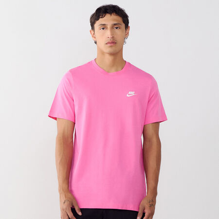 NIKE TEE SHIRT CLUB ROSA/BLANCO HOMBRE