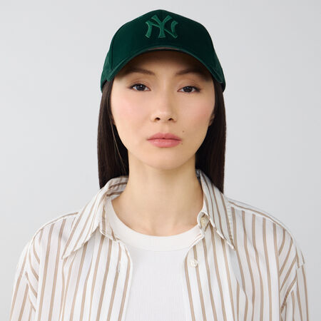 NEW ERA 9FORTY WOMEN NY VELVET MONOCHROME VERDE MUJER