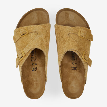 BIRKENSTOCK ZURICH LATTE CREAM BEIGE HOMBRE