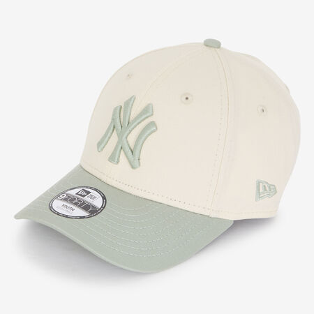 NEW ERA 9FORTY KIDS NY BI-COLOR BEIGE/VERDE NI&Ntilde;OS