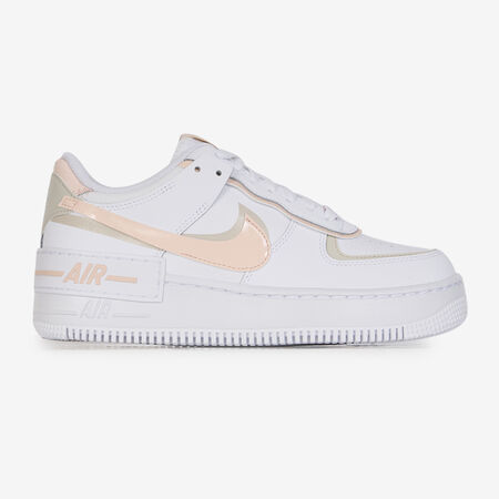 NIKE AIR FORCE ONE SAHDOW BLANCO/CORAL MUJER