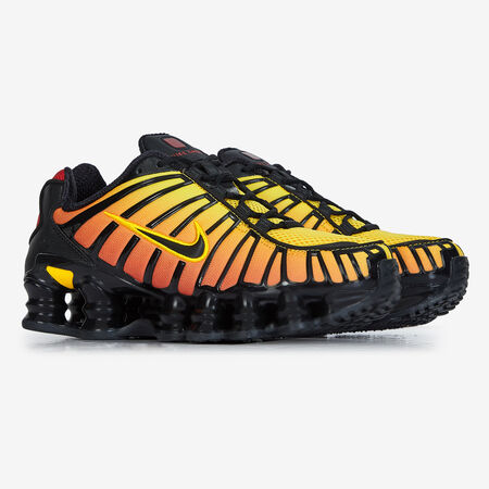 NIKE shox SHOX TL ROJO/AMARILLO MUJER