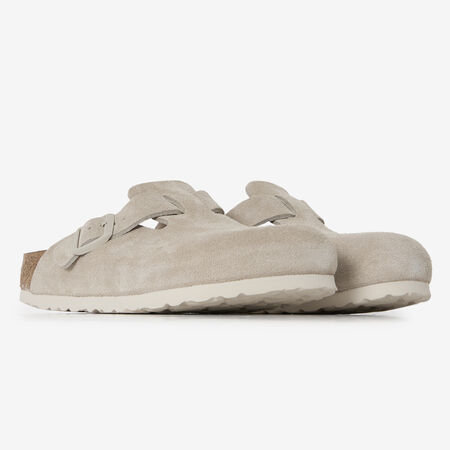 BIRKENSTOCK boston BOSTON SUEDE OYSTER BLANCO MUJER