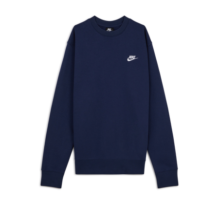 NIKE SWEAT CREW CLUB BLEU/BLANC HOMBRE