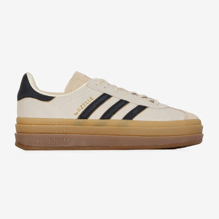 ADIDAS ORIGINALS gazelle GAZELLE BOLD BEIGE/NEGRO MUJER
