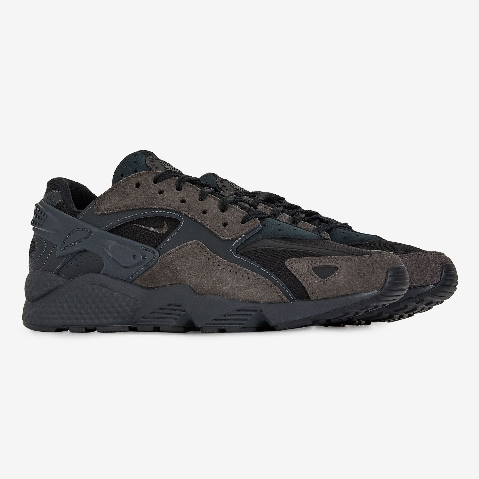 NIKE AIR HUARACHE RUNNER NEGRO MARRON CORDONES HOMBRE Courir.es