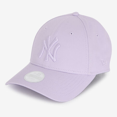 NEW ERA 9FORTY WOMEN NY LEAGUE ESSENTIAL LILA/BLANCO HOMBRE