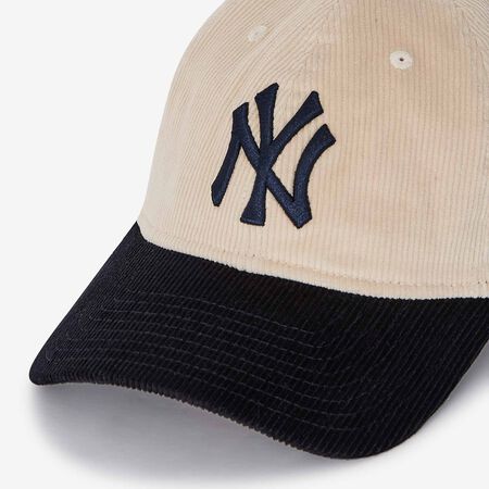 NEW ERA 9TWENTY NY COLOURBLOCK CORD BEIGE/AZUL MARINO HOMBRE