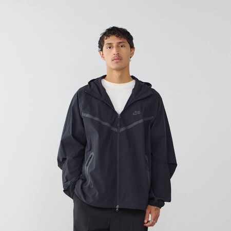 NIKE JACKET TECH FLEECE FZ WVN NEGRO HOMBRE