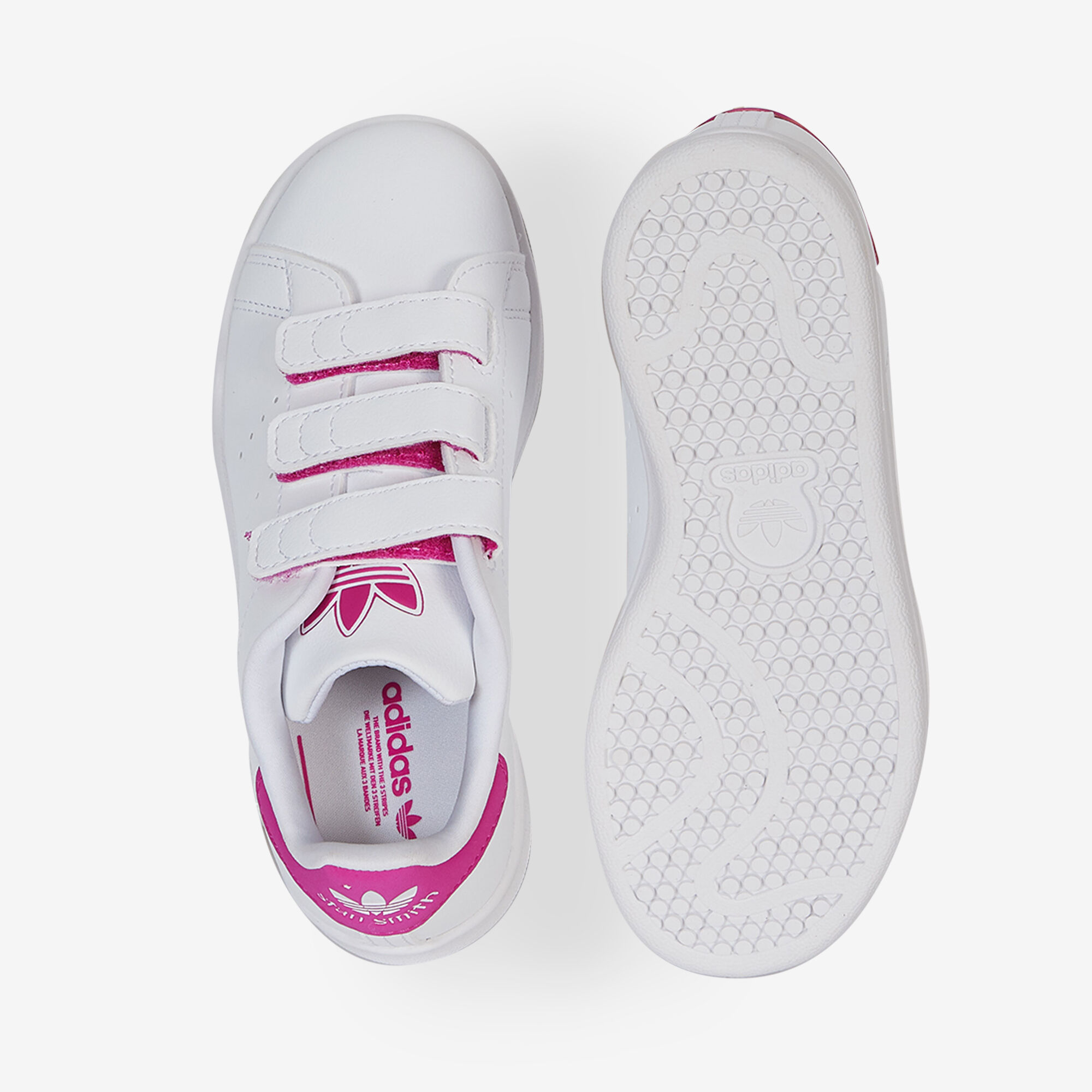Stan smith blanco rosa shop