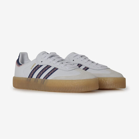 ADIDAS ORIGINALS samba SAMBAE BLANCO/AZUL MARINO JUNIOR