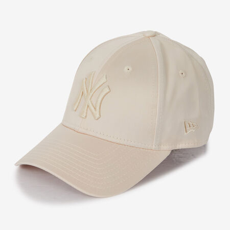 NEW ERA 9FORTY WOMEN NY SATIN BEIGE HOMBRE