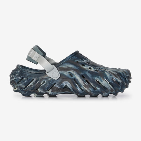 CROCS ECHO CLOG MARBLED AZUL HOMBRE
