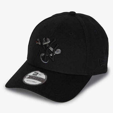 NEW ERA 9FORTY NY SNAKE EMBROIDERY LOGO NEGRO HOMBRE