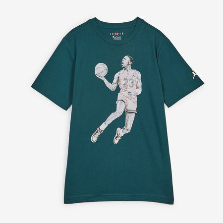 JORDAN TEE-SHIRT AIR JORDAN DOTS VERT JUNIOR
