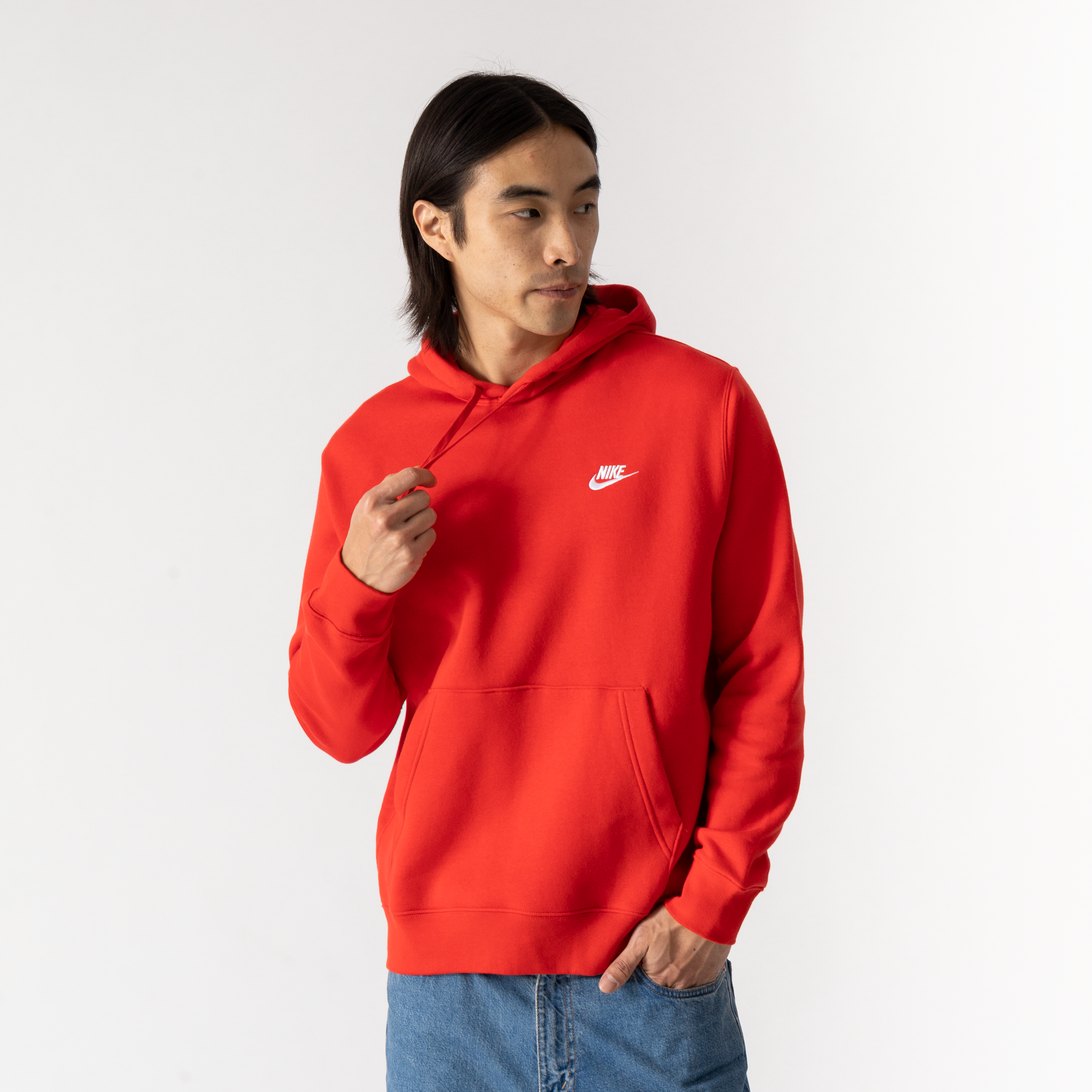 Sweat rouge nike femme clearance