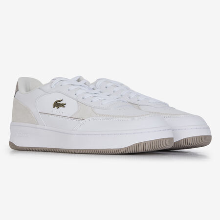 LACOSTE l00 L001 ACE BLANCO/GRIS HOMBRE