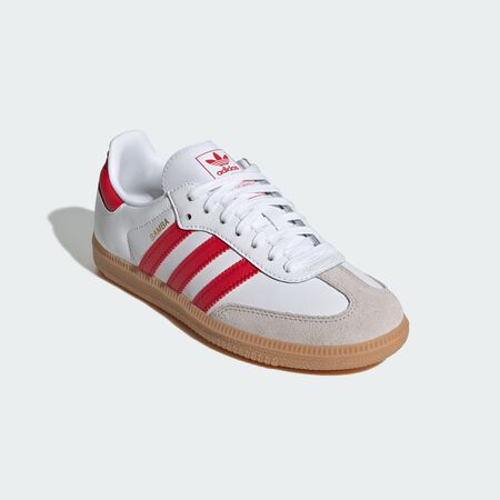 ADIDAS ORIGINALS samba SAMBA OG BLANCO/ROJO JUNIOR
