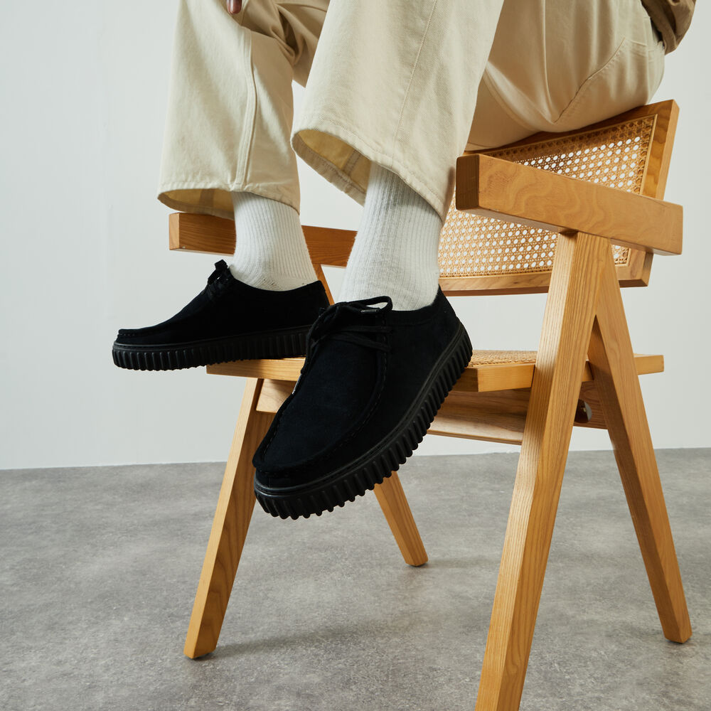 Sneakers Black Zapatillas Clarks Tor Run Estilo Heritage Con