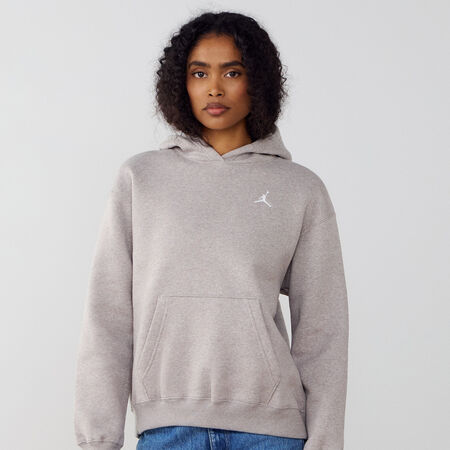 HOODIE OVERSIZE BROOKLYN : GRIS/BLANCO