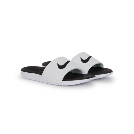 NIKE kawa slide NIKE KAWA SLIDE BLANCO/NEGRO JUNIOR