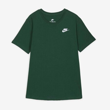NIKE TEE SHIRT CLUB NEGRO/BLANCO MUJER