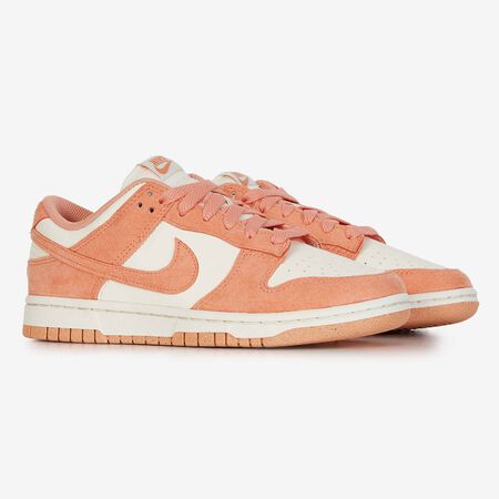 NIKE dunk DUNK LOW SUEDE ROSA MUJER