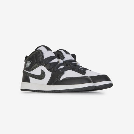 JORDAN AIR JORDAN 1 MID BLANCO/NEGRO INFANTIL