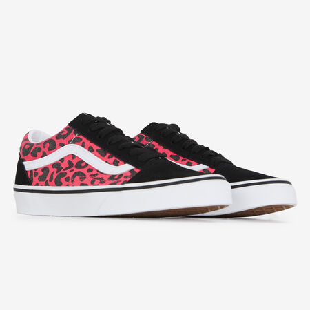 VANS old skool OLD SKOOL LEOPARD NEGRO/ROSA JUNIOR