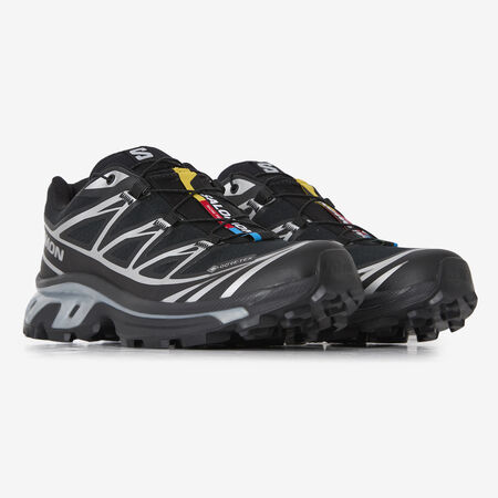 SALOMON XT-6 XT-6 GORE-TEX NEGRO/PLATEADO MUJER