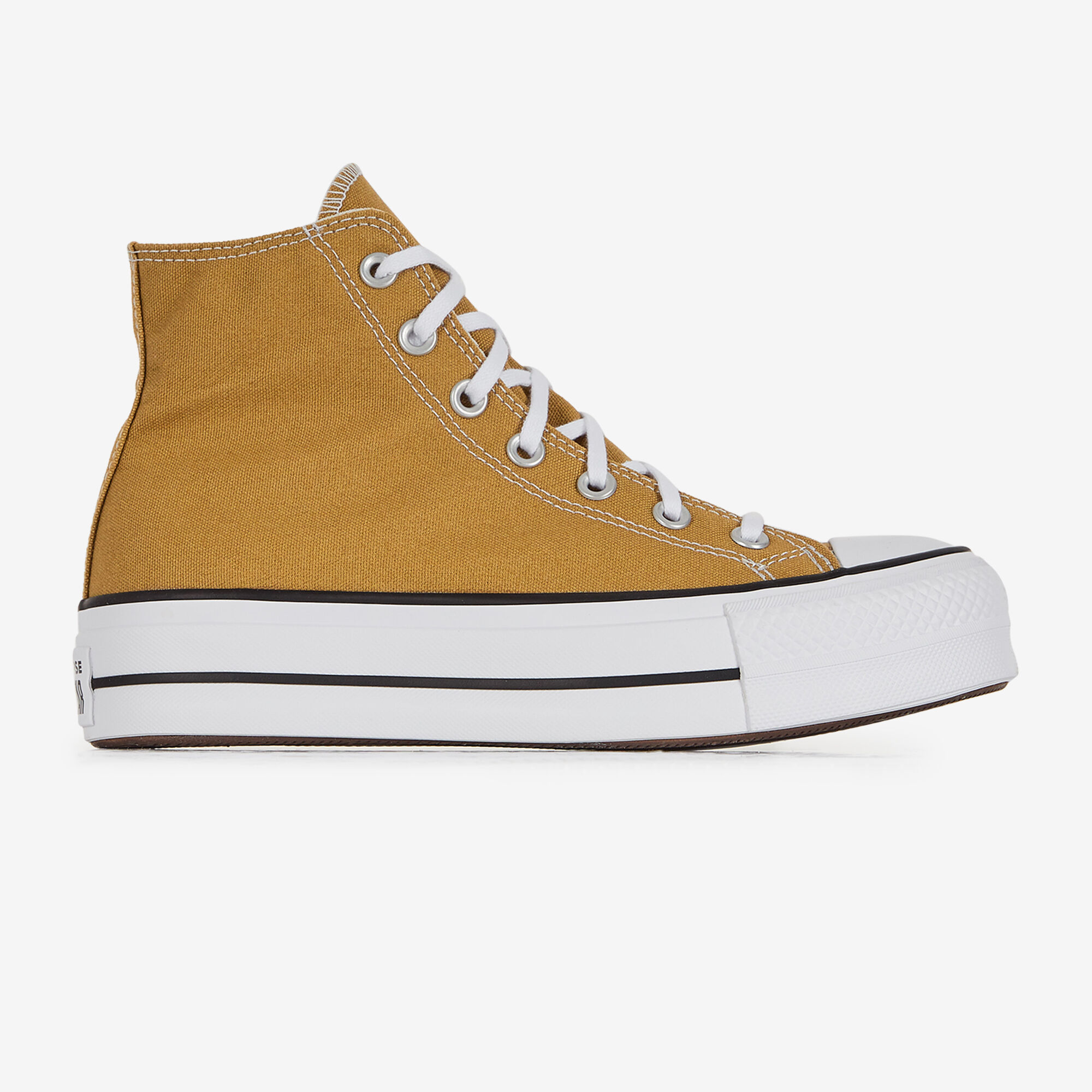 Converse marrones oro top