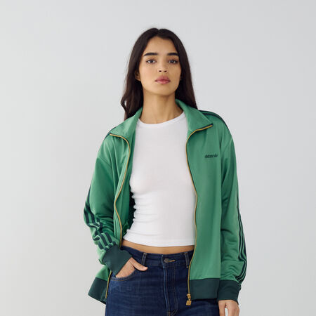 ADIDAS ORIGINALS JACKET FZ BADGE FIREBIRD TRACKTOP VERDE MUJER