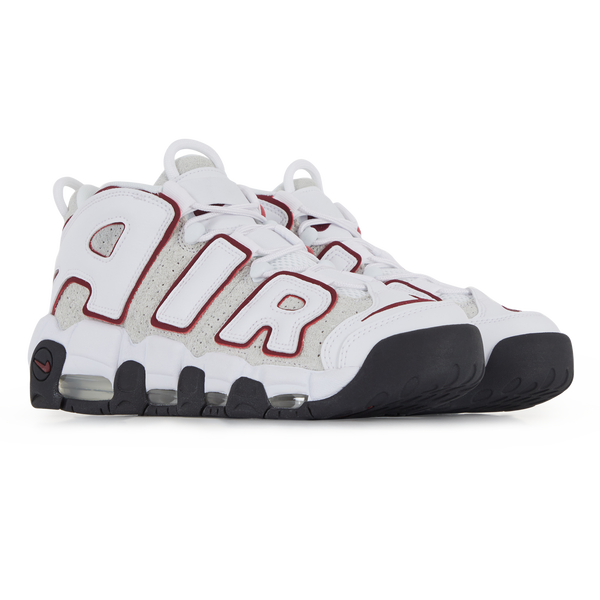 basura Fuerza gemelo NIKE AIR MORE UPTEMPO '96 BLANCO/BURDEOS | Courir.es
