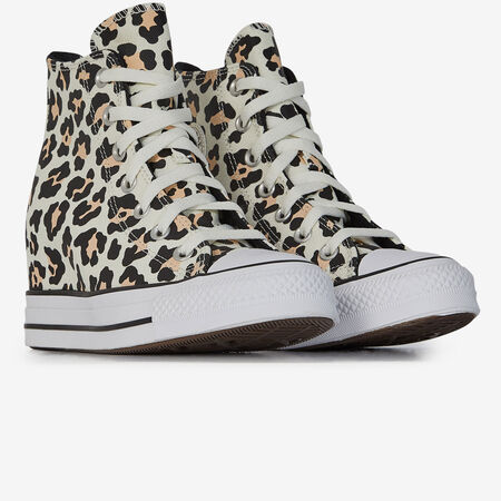 CONVERSE chuck taylor all star CHUCK TAYLOR ALL STAR WEDGE CHEETAH BLANCO/MARRÓN MUJER
