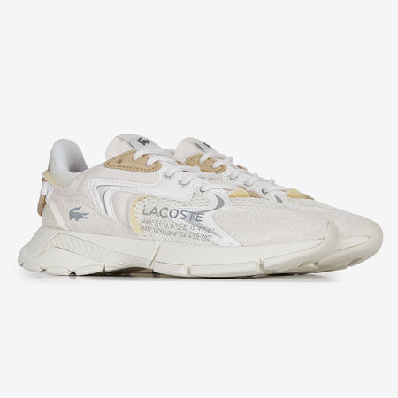 LACOSTE l00 L003 NEO BLANCO/BEIGE MUJER