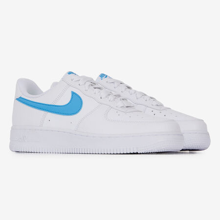 NIKE air force 1 AIR FORCE 1 LOW BLANC/BLEU BLANC/BLEU MUJER