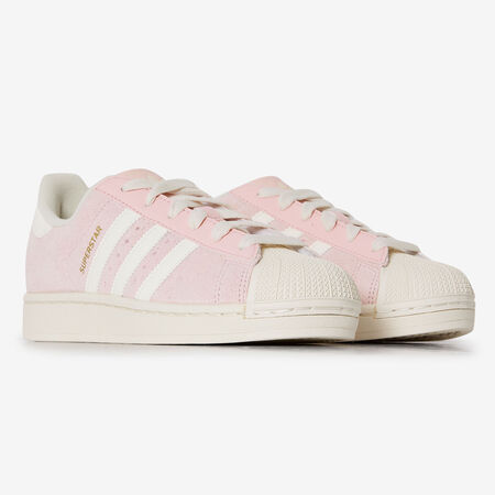 ADIDAS ORIGINALS superstar SUPERSTAR II SUEDE ROSA/BLANCO MUJER