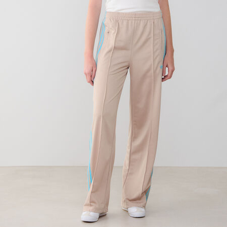 ADIDAS ORIGINALS PANT JOGGER FIREBIRD WIDE LEG BEIGE/AZUL MUJER