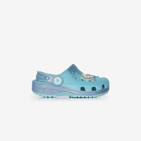 CROCS CLASSIC CLOG FROZEN ELSA AZUL BEBÉ