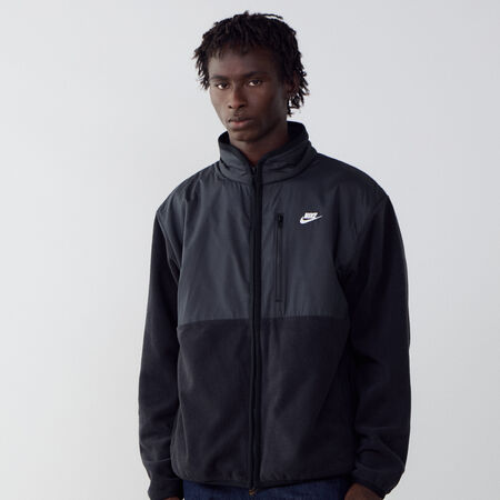NIKE JACKET FZ CLUB WINTERIZED NEGRO/BLANCO HOMBRE
