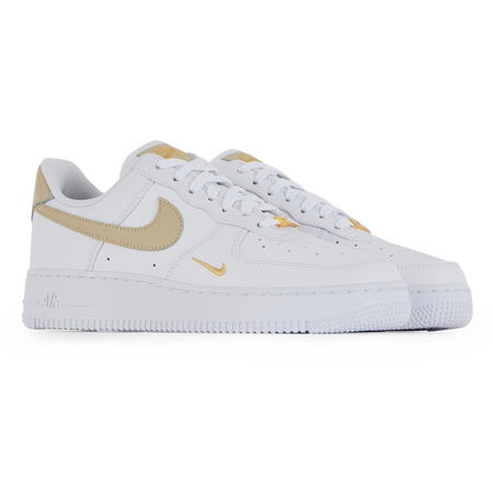 NIKE air force 1 AIR FORCE 1 LOW MINI SWOOSH BLANC/BEIGE MUJER