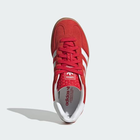 ADIDAS ORIGINALS gazelle GAZELLE INDOOR ROJO/BLANCO JUNIOR