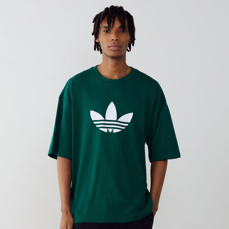 ADIDAS ORIGINALS TEE SHIRT TREFOIL VERDE/BLANCO HOMBRE