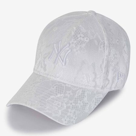 NEW ERA 9FORTY WOMEN NY LACE BLANCO MUJER