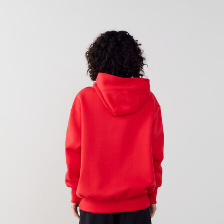NIKE HOODIE PHOENIX LONG OVERSIZED ROJO MUJER