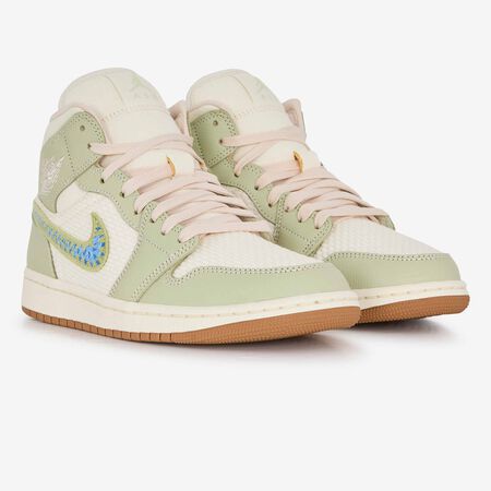 JORDAN air jordan 1 AIR JORDAN 1 MID CROCHET VERDE/AZUL MUJER