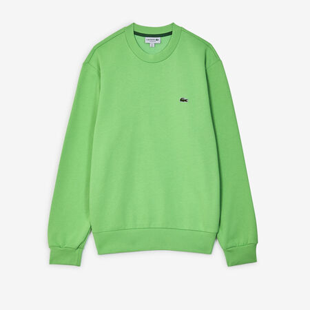 LACOSTE SWEAT CREW CLASSIC LOGO VERDE HOMBRE