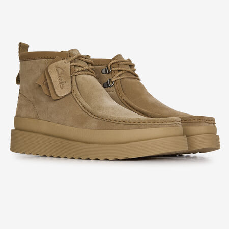 CLARKS WALLABEE FTR 2 HI BEIGE HOMBRE
