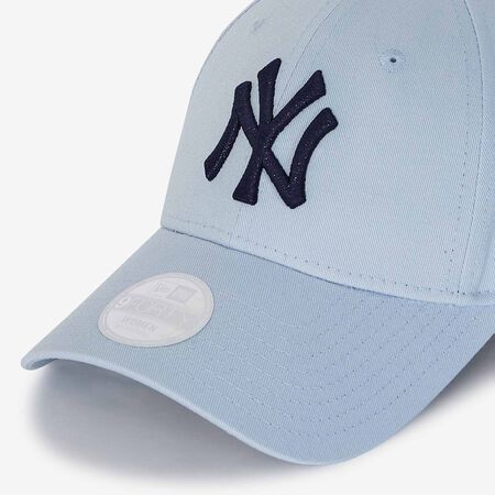 NEW ERA 9FORTY WOMEN NY METALLIC LOGO AZUL MARINO MUJER