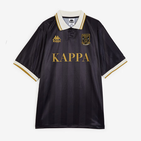 KAPPA MAILLOT VICTORY NEGRO/DORADO HOMBRE